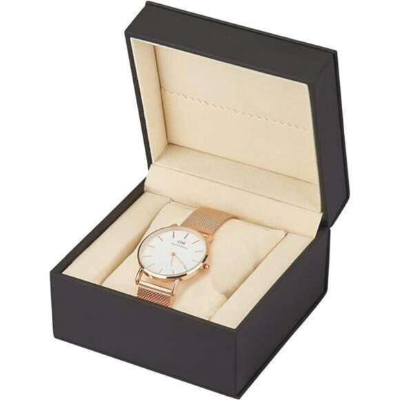 Luxury Black Watch Gift Box PU Leather Jewelry Display Case for Men - Picture 6 of 8